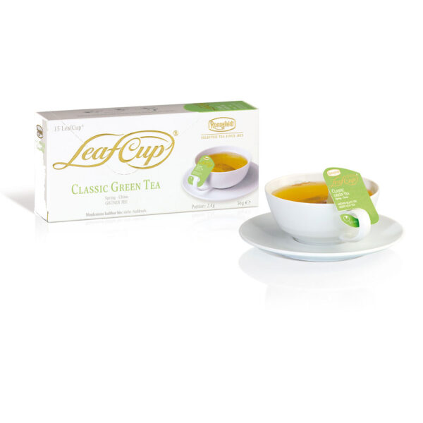 Ronnefeldt Leaf-Cup Classic green Green Dragon tea 15tk roheline tee